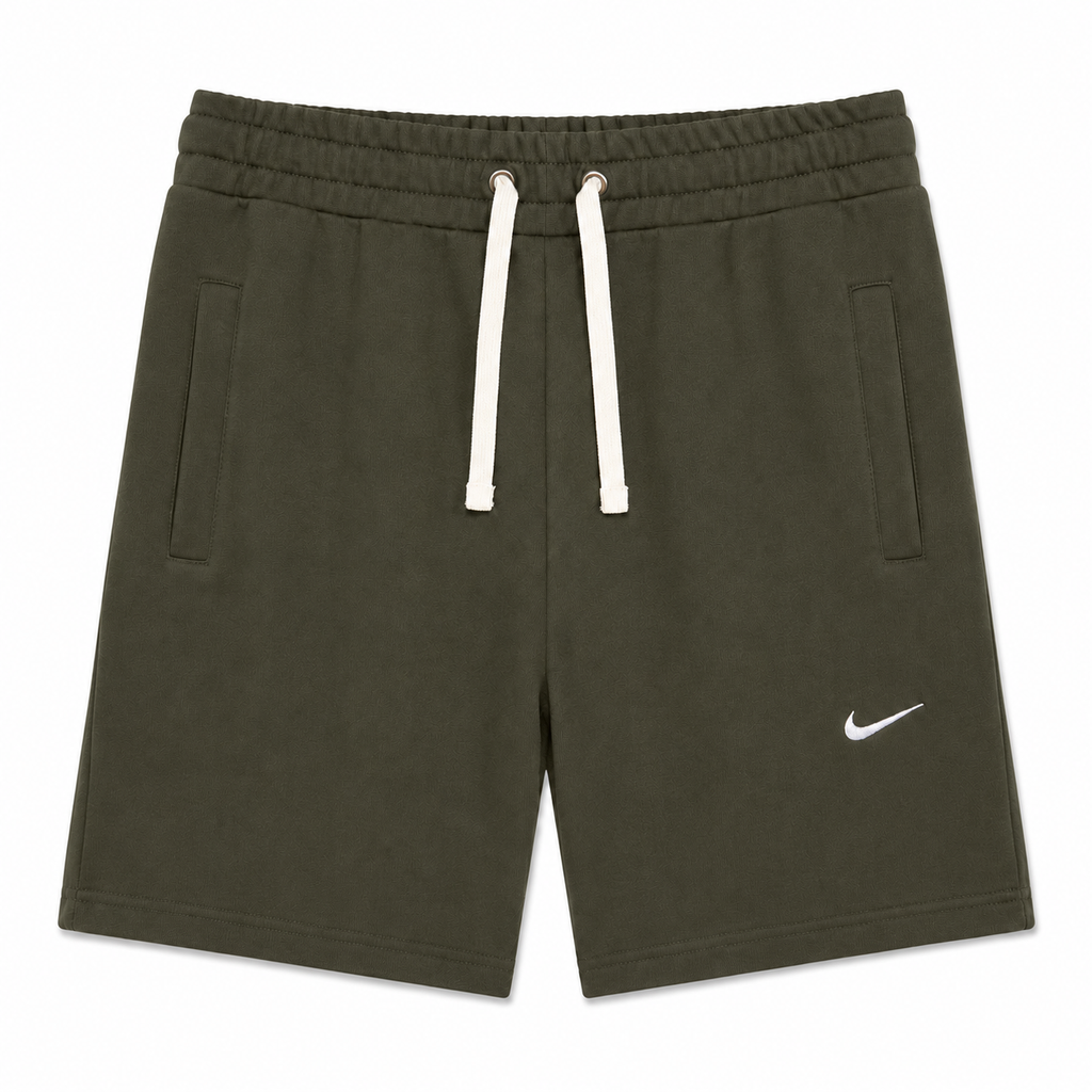 Nike Sportswear Pamučni Šorc - Maslinasto zeleni