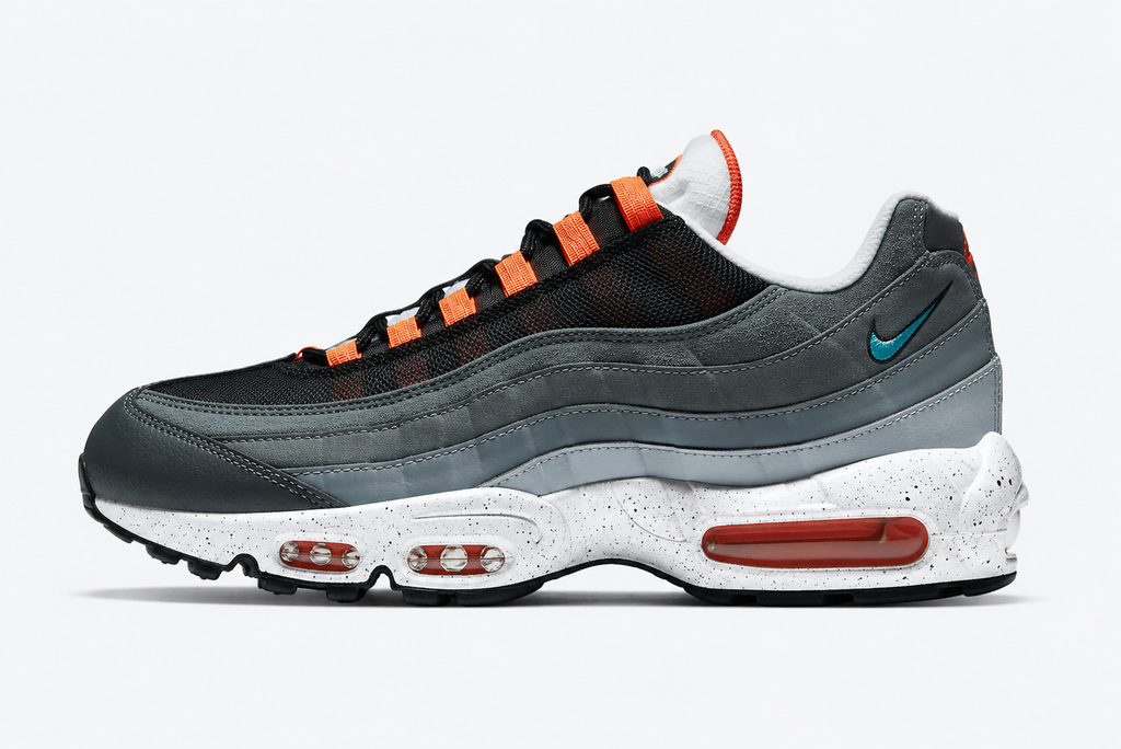 Nike Air Max 95 Grey Orange Teal