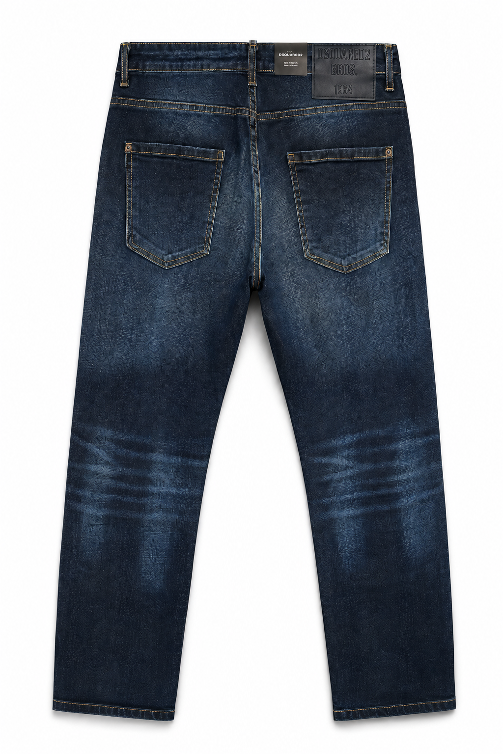 Dsquared2 Short Croton Slim Bottom Distressed Jeans