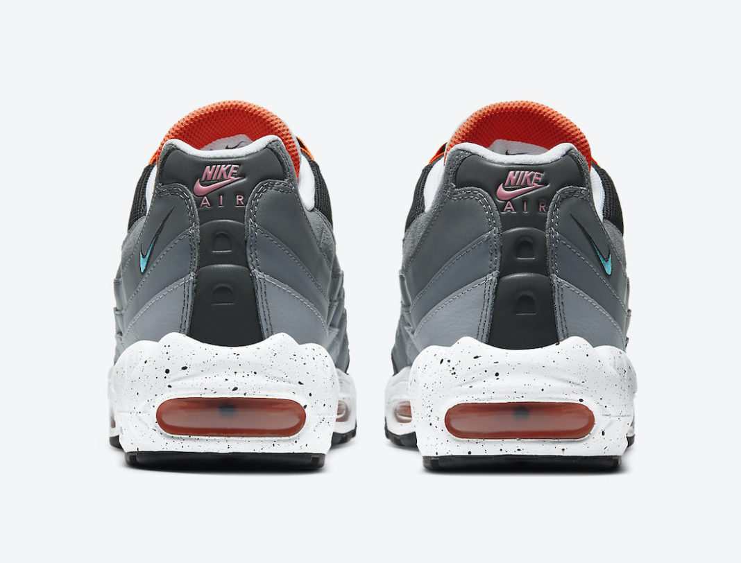 Nike Air Max 95 Grey Orange Teal