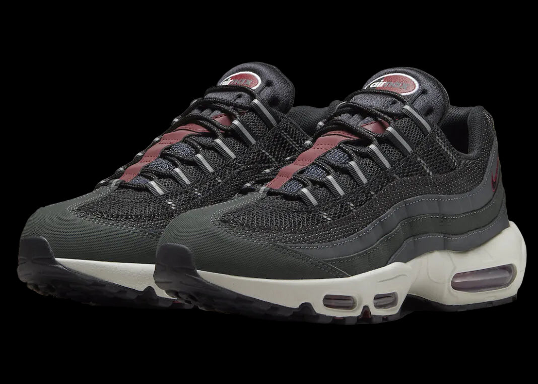 Nike Air Max 95 Essential Grey Team Red