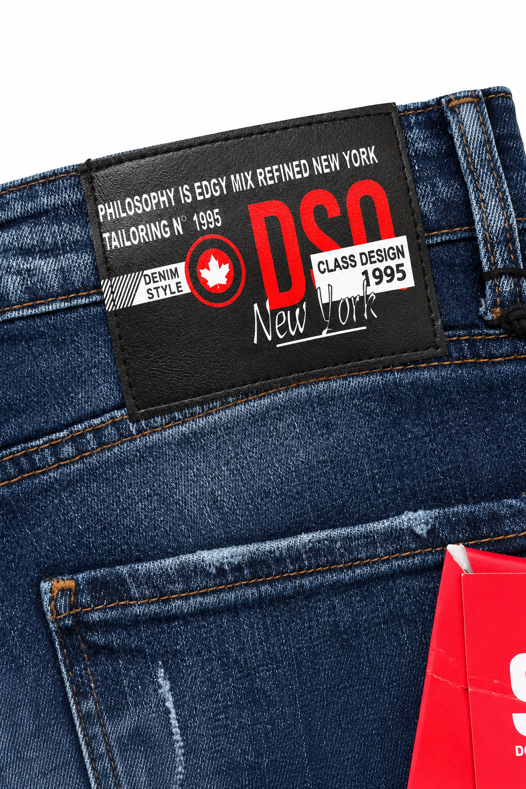 Dsquared2 DSQ New York Cuffed Jeans