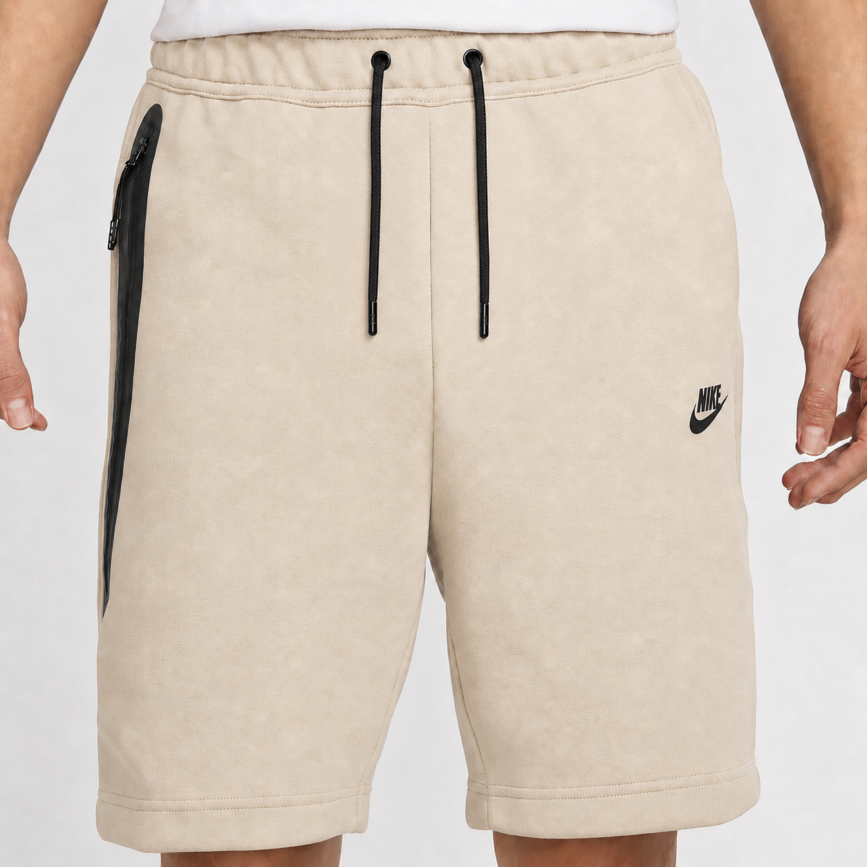 Nike Tech Fleece Šorc - Bež