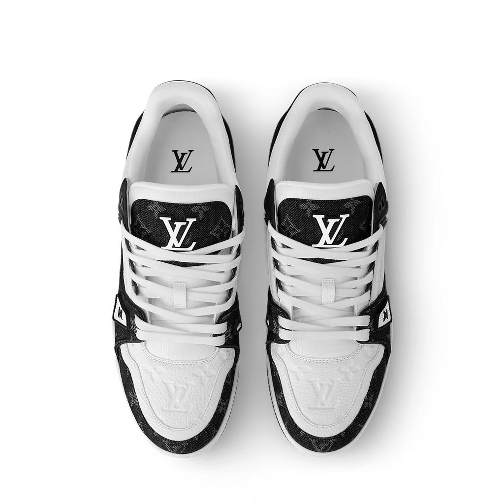 Louis Vuitton LV Trainer  Black White