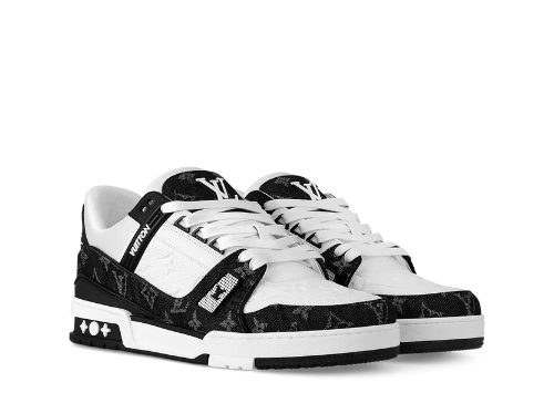 Louis Vuitton LV Trainer  Black White