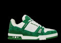 Louis Vuitton LV Trainer Green White